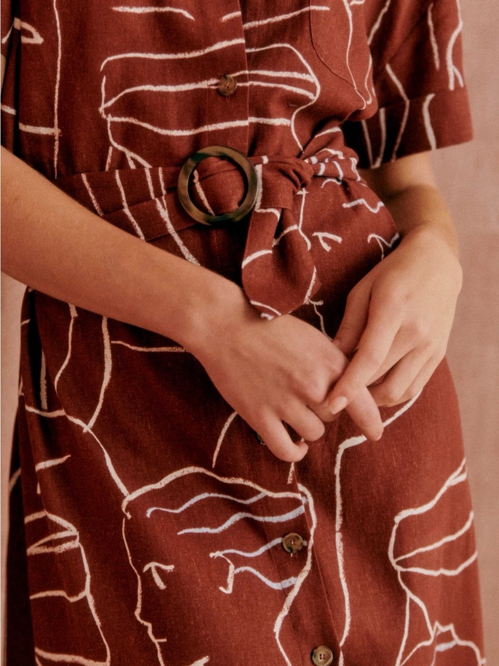 Sezane Hestia Midi Dress - Picture 4 of 10